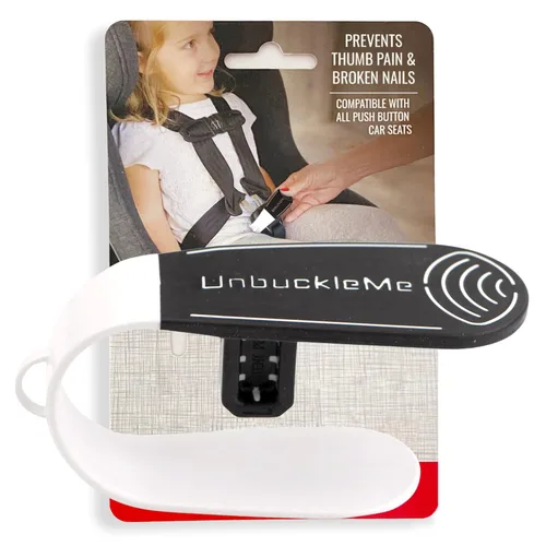 Miniatura 11 de UnbuckleMe Herramienta de liberación de hebilla de asiento de automóvil, ayuda fácil de abrir para artritis, uñas largas, niños mayores, empujador