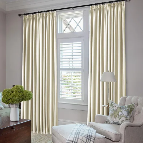 Miniatura 8 de Frelement Cortinas opacas de terciopelo para sala de estar, paneles de ventana con aislamiento térmico para dormitorio, cortinas plisadas para barra