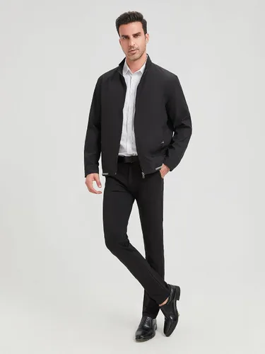 Miniatura 6 de HaoMay Men's Business Casual Full Zip Lightweight Outwear Jackets