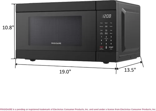 Miniatura 5 de FRIGIDAIRE Horno microondas de 0.9 pies cúbicos, negro