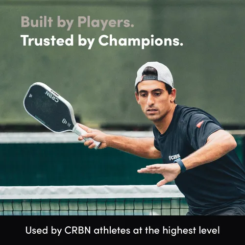 Miniatura 6 de CRBN Pickleball - Cinta protectora para borde de pala de pickleball 12 mm, 14 mm y 16 mm - Paquete de 4 Negro