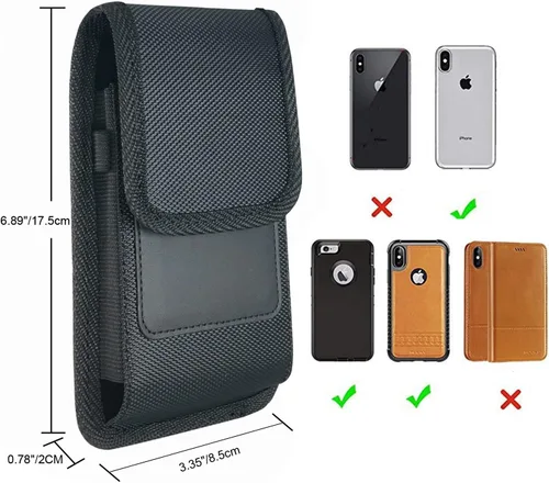 Miniatura 6 de Fundas de teléfono celular para iPhone 17 16 15 14 13 12 11 Pro Max, XR, X, Xs Max, 15 Plus, Samsung S24 S23 S22 Note20 Ultra, funda de nailon