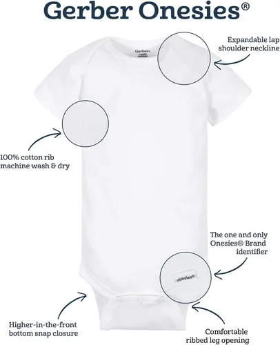 Miniatura 2 de Onesies Brand unisex-baby 8-pack Short Sleeve Mix & Match Bodysuits