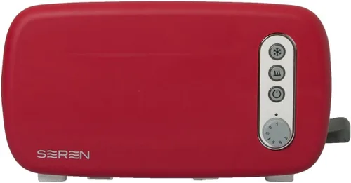 Miniatura 8 de BergHOFF Seren - Tostadora de carga lateral con exterior Cool Touch y bandeja extraíble para migas, color blanco, sin bandeja para servir