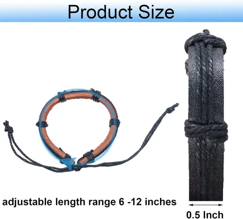 Miniatura 2 de Sports Bracelet Leather Basketball Soccer Baseball Softball Softball Gifts For Girls And Boys And Adult Adjustable Bracelet Perfect For Sports Gift