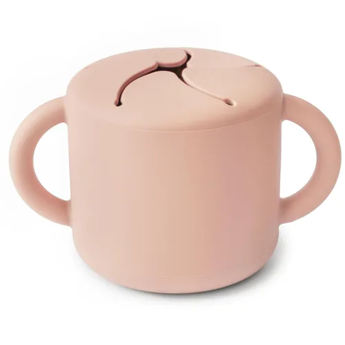 Miniatura 20 de mushie - Taza para merienda de silicón, contenedor de alimentos a prueba de derrames para niños pequeños y bebés (arena movediza)