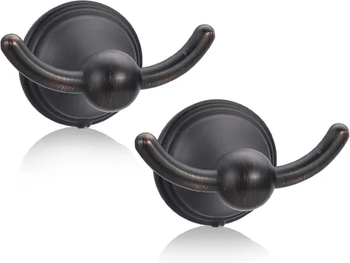 Miniatura 14 de FILTA Juego de accesorios de baño de níquel cepillado, juego de 4 toallas con toallero de 18 o 24 pulgadas Cromo pulido