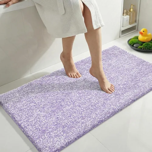 Miniatura 18 de Yimobra Alfombra de baño acolchada antifatiga, antideslizante, lavable, de microfibra suave y densa para lavabo, ducha, pies cansados, cómodo