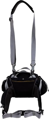 Miniatura 4 de Mountainsmith Tour Lumbar Pack - Riñonera de 7L para senderismo, viajes, ciclismo y desplazamientos Gris Negro