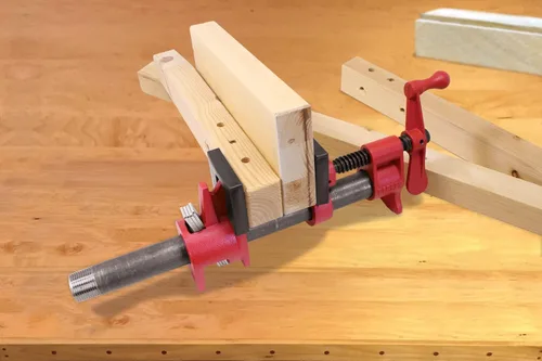 Miniatura 3 de BESSEY PC12-2 Abrazaderas de tubo de estilo tradicional de 1/2 pulgada - Abrazadera de taller increíblemente versátil, fácil de montar