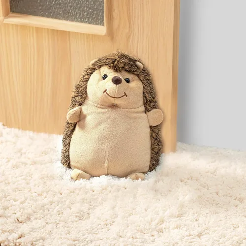 Miniatura 5 de Marwood Lindo Tope de Puerta Decorativo Topes de Puerta para Hogar y Oficina, Erizo con Peso Tope de Puerta Interior de Tela Animal de Peluche Tope