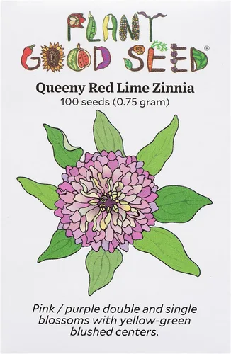 Miniatura 10 de Plant Good Seed Organic Benary's - Semillas gigantes de zinnia de coral para plantar: flor cortada para clima cálido, flores apiladas doble, paquete