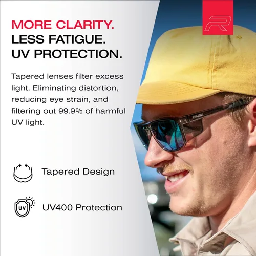 Miniatura 6 de Riley Navigator X - Gafas de seguridad antivaho, resistentes a los arañazos y a los impactos y bloqueo UV, marco completo ligero para el trabajo, al