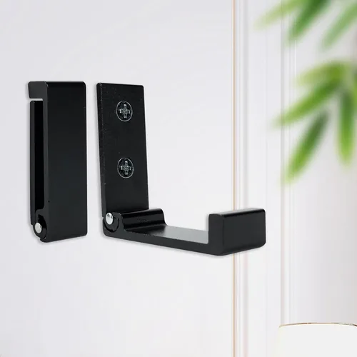 Miniatura 7 de Aynoo Gancho plegable para abrigos, 2 ganchos de pared plegables, ganchos de metal resistente para toallas, paquete de 2