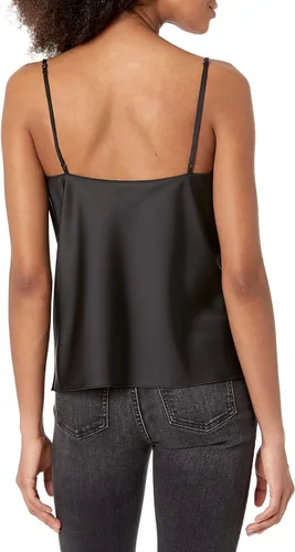 Miniatura 4 de The Drop Camiseta elástica sedosa con cuello de vaca Christy para mujer