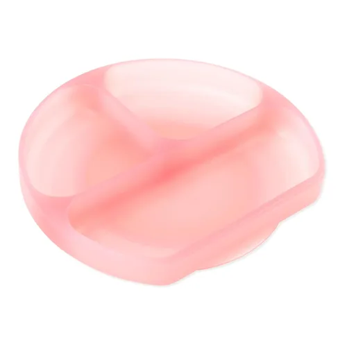 Miniatura 23 de Bumkins Plato de silicona con agarre, plato de succión dividido, plato para bebé o niño pequeño, sin BPA, apto para microondas y lavavajillas