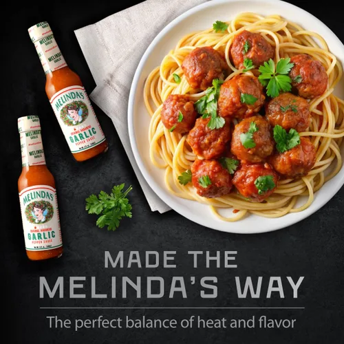 Miniatura 9 de Melinda's Salsa picante habanero de ajo - Salsa picante hecha con pimientos habaneros, ajo, zanahorias y cebolla - Keto, vegano, salsa picante sin