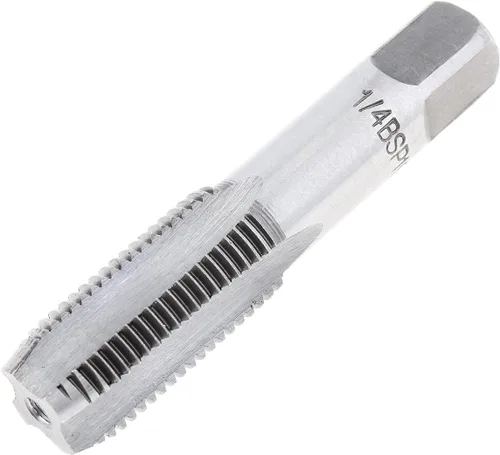 Grifo de tubería BSP de 1/4", roscas formadoras de roscas, grifos de tubería G1/4 roscados para limpiar y volver a roscar roscas de tubería