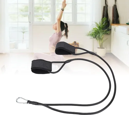 Miniatura 6 de Banda de ejercicio: bandas de resistencia de látex suave para entrenamiento, entrenamiento de fuerza de brazo, equipo de fitness para gimnasio