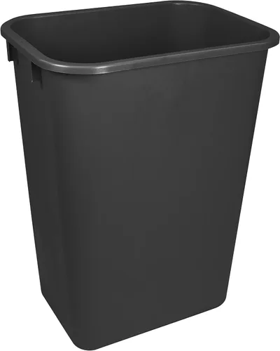 Miniatura 2 de Storex Cubo de basura grande de 10.25 galones, contenedor de basura y basura de plástico para oficina y hogar, 15 x 11 x 20.75 pulgadas