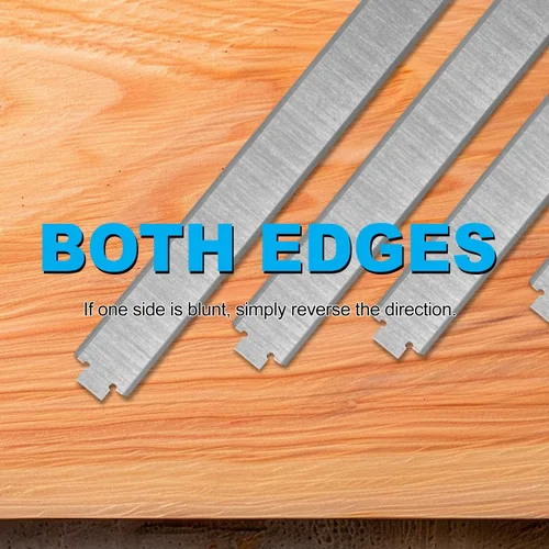 Miniatura 5 de Cuchillos para cepilladora eléctrica Ryobi AP1301 Ridgid AC8630 TP1300 TP13001 TP13002 TP13000 HSS de 13 pulgadas (4 unidades)