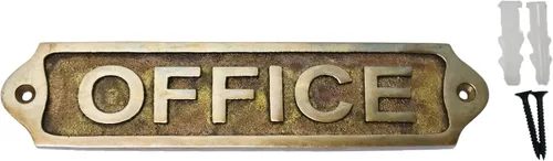 Miniatura 8 de Placa de puerta de latón Sam Star Acabado antiguo Fácil instalación DIY Mejor placa decorativa para el hogar, hombres, mujeres, oficina