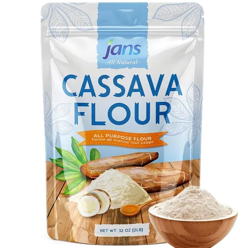 Miniatura 16 de Jans Harina de yuca, 2 libras, sustituto de harina multiusos sin gluten, harina para hornear sin cereales sin OMG, apta para paleo y AIP, harina