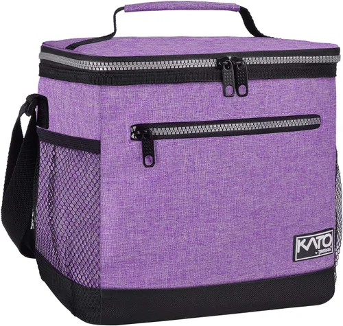 Miniatura 26 de Tirrinia Lonchera aislada para hombres/mujeres, bolsa de almuerzo a prueba de fugas para escuela y trabajo, bolsa de almuerzo grande para niños