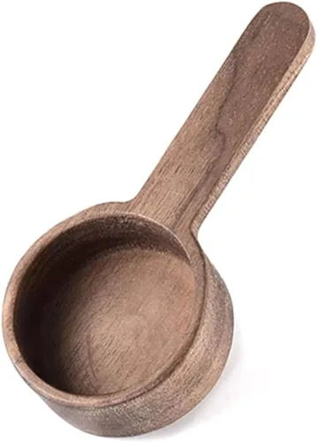 Cucharas de café, cuchara sopera de madera, cuchara de madera para café molido, para medir granos molidos o té, mezclador agitador para cocinar