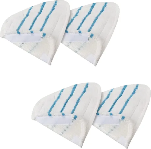 Miniatura 8 de True & Tidy, Paquete de almohadillas de fregona extra gruesas para mopas de vapor STM-500, STM-700 y STM-700A, se adapta a otras trapeadoras
