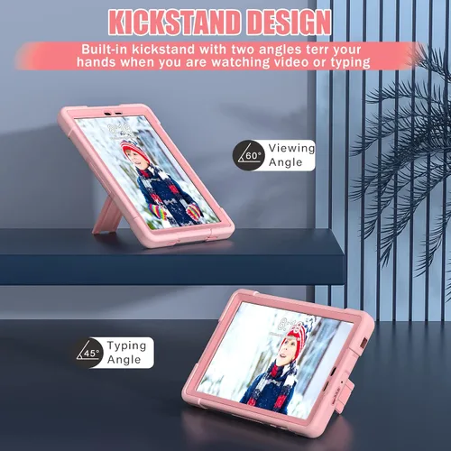 Miniatura 4 de Bingcok Funda TCL TAB 8 LE para niños, funda híbrida resistente de cuerpo completo a prueba de golpes para TCL Tab 8 LE (modelo: 9137W) 2023/TCL Tab