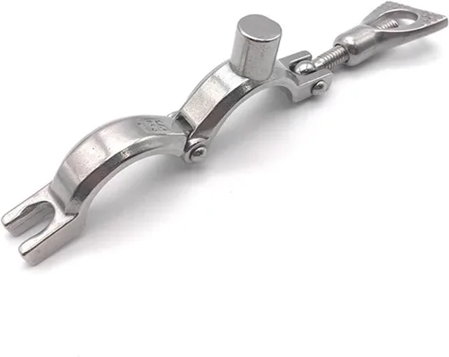 Miniatura 4 de OD19-102mm 304 Stainless Steel Welding Pipe Holder Clamp Type Clips Support Tube Bracket Suitable To Pipeline Support(12.7mm)