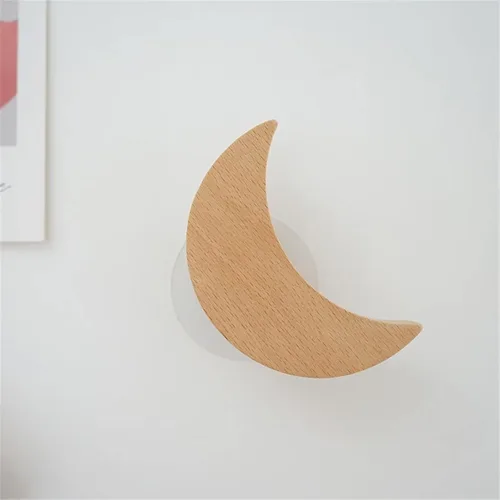 Miniatura 4 de 2 pomos de madera con forma de estrella, pomos decorativos de madera para aparador con tornillos, tiradores de tocador de madera sin terminar, pomos