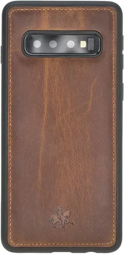 Miniatura 72 de Venito Lucca - Funda de piel compatible con Samsung Galaxy Note 10 (6.3 pulgadas), extra segura, con cubierta trasera acolchada, color negro rústico
