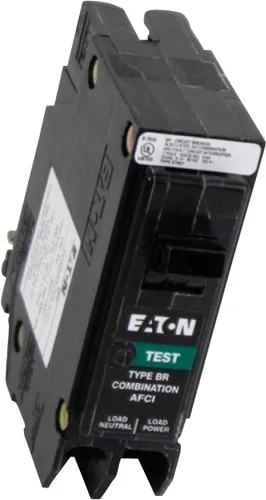 Eaton BR 20A Disyuntor AFCI de un solo polo - 1 unidad