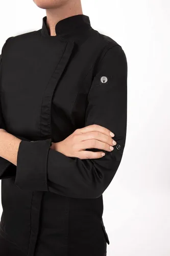 Miniatura 5 de Chef Works Abrigo de chef Hartford para mujer