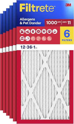 Miniatura 18 de Filtrete Filtro de Aire para Horno de CA de 17.5x23.5x1, MERV 11, MPR 1000, Defensa contra Micro Alérgenos, Filtro de Limpieza de Aire