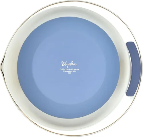 Miniatura 10 de Ayesha Curry Kitchenware Pantryware - Cuencos para mezclar de acero inoxidable, juego de 3 piezas, color plateado con asas