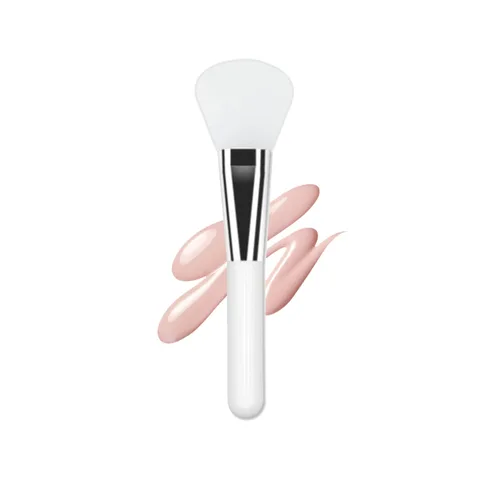Miniatura 7 de Cepillo de aplicación de máscara facial, cerdas negras suaves y flexibles, cepillo de fibra hecha a mano, herramienta cosmética para loción