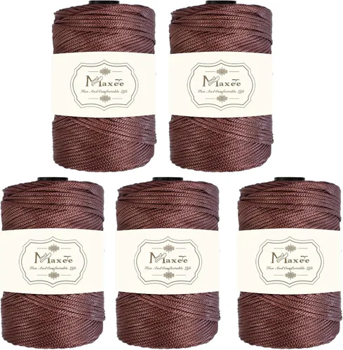Miniatura 78 de Cordón de macramé premium de poliéster 3 mm × 218 yardas, cordón de macramé 100% polipropileno de 3 mm, ideal para crochet, colgadores de pared, 30