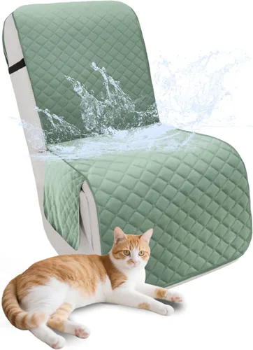 Miniatura 54 de Fundas para sofá modular reclinable, de terciopelo en forma de L, funda de consola central para perros y mascotas, lavable antideslizante, 1 funda