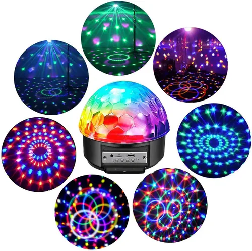 Miniatura 7 de Luces LED para trampolín con música, 9 colores, control remoto - Sincroniza hasta 16 pies, 15 pies, 14 pies, 12 pies, 10 pies, accesorios