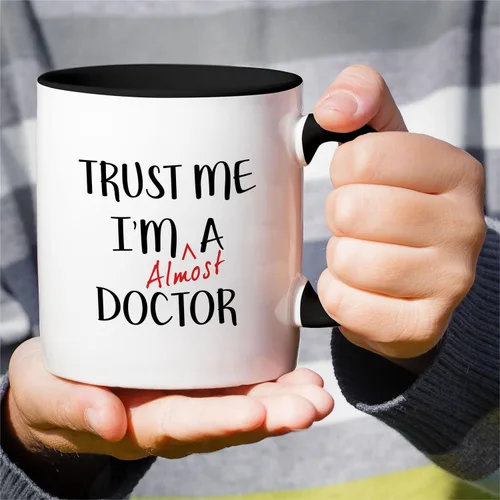 Miniatura 4 de Retreez Taza Graciosa - Confía en mí, casi soy médico, 325 ml, Tazas de café de cerámica - Tazas divertidas, sarcásticas, motivacionales, regalos