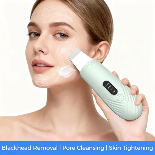 Miniatura 6 de Espátula Limpiadora de Piel Facial, Herramienta Removedora de Puntos Negros para Limpieza Profunda Facial, Espátula Facial Limpiadora de Poros con 4