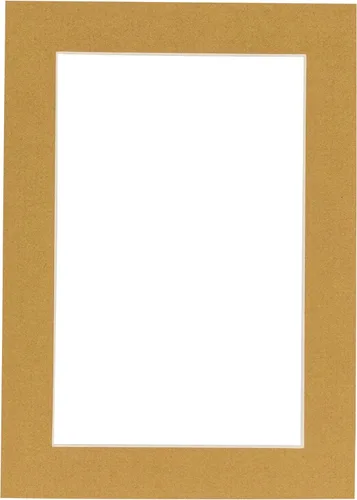 Miniatura 200 de 8.5x11 Mat for 11x14 Frame - Precut Mat Board Acid-Free Brown 8.5x11 Photo Matte Made to Fit a 11x14 Picture Frame, Premium Matboard for Family