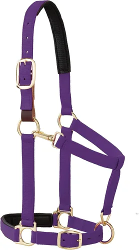 Miniatura 8 de Weaver Leather Dogal acolchado y ajustable a barbilla y garganta, 1 pulgada, para caballo tamaño promedio