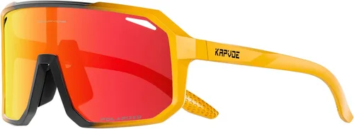 Miniatura 19 de KAPVOE Gafas de sol polarizadas para ciclismo, deportes, UV400, para correr, pesca, béisbol, para hombres y mujeres, K62 Azul