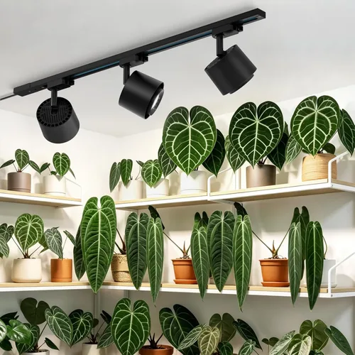Miniatura 11 de Barrina TR40c - Luz de cultivo de pista para cultivo en interiores, 3 x 40 W, ángulo de haz ajustable de 15 ° a 60°, lámpara de cultivo de espectro