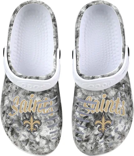 Miniatura 69 de FOCO NFL Womens NFL Team Logo Cloudie Garden Water Sandals Shoes Slipper Clogs with Strap