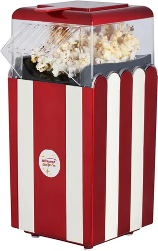 Brentwood Máquina clásica de palomitas de maíz, 8 tazas en 3 minutos, disfruta de palomitas de maíz saludables y gourmet en casa. Los granos son 4